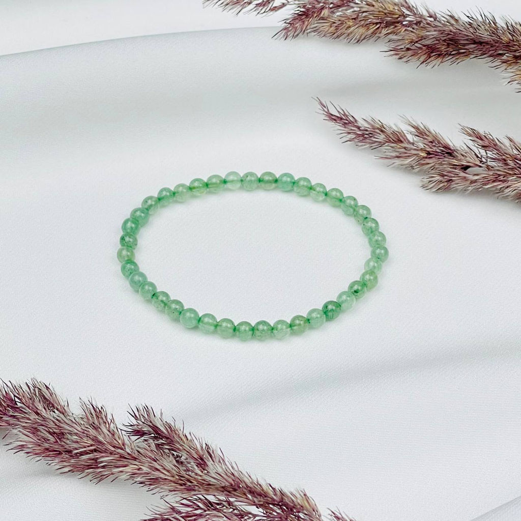 Браслет из зеленого Кварца 16 см