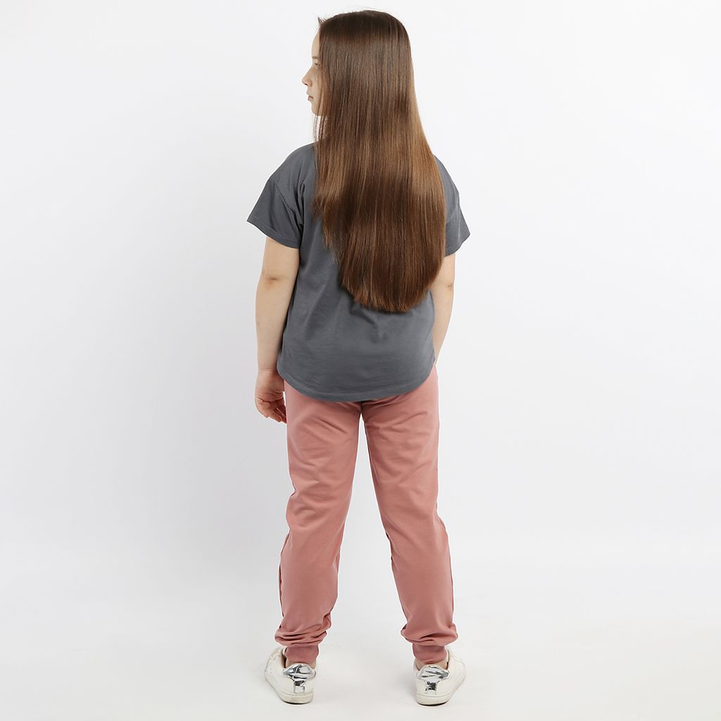 RODOS Брюки для девочки М-256 Пыльная роза