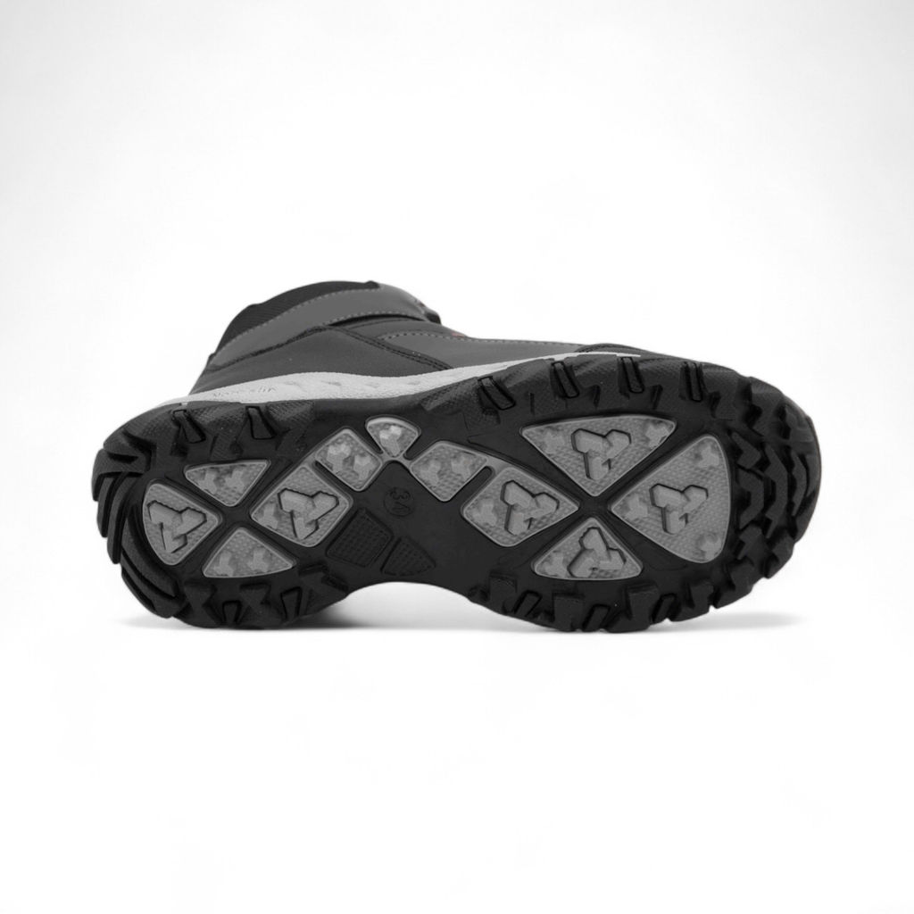 Кроссовки зимние на меху А7731-5 черные - BONCY фото 4