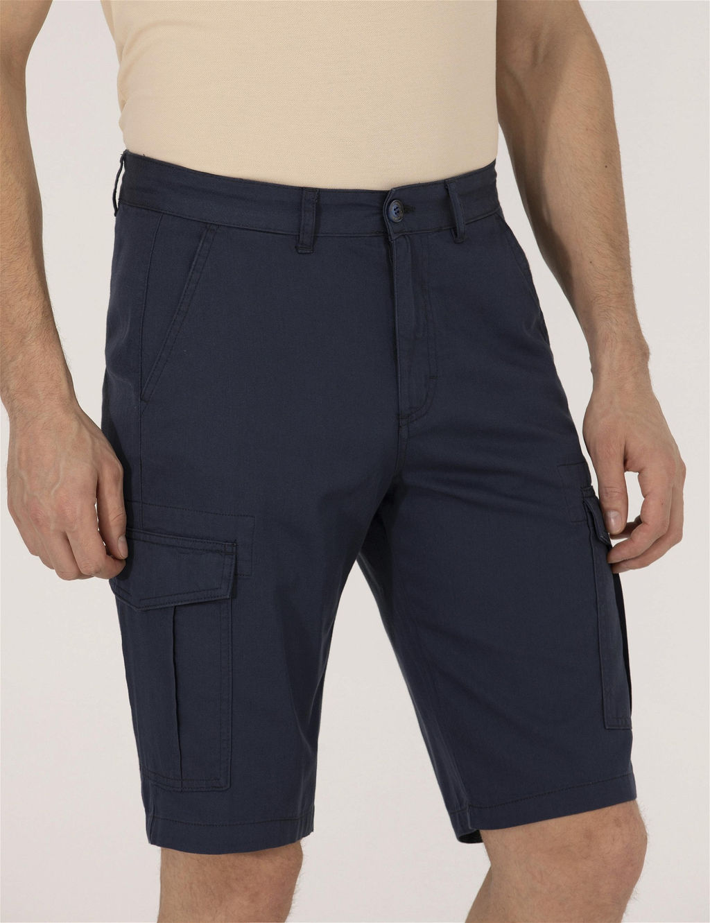 Lacivert Comfort Fit Kargo Cepli _ort - Pierre cardin фото 6