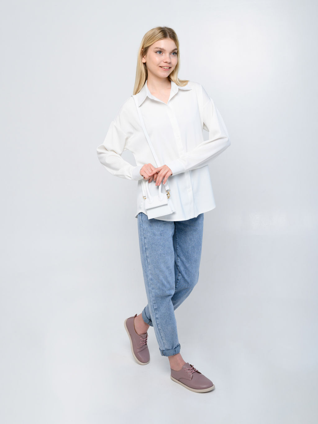 Туфли EDART 181.ОКСЕ be. Светлый тауп лион  фото 4