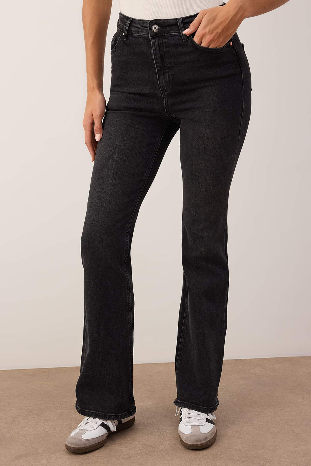 Mavi Yuksek Bel Ispanyol Paca Flare Jeans TWOAW26JE00095 - Trendyolmilla фото 9