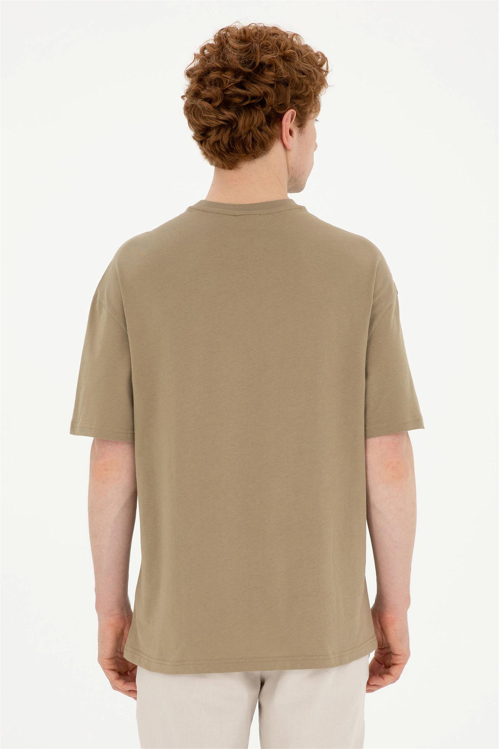 Мужская футболка цвета хаки Неожиданная скидка в корзине - U.s. polo assn фото 5