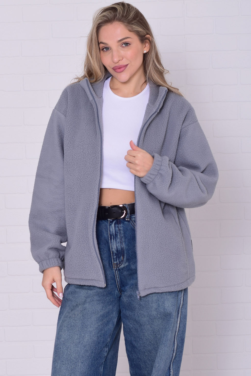 Толстовка женская 6-225 из флиса - Новое кимоно фото 23