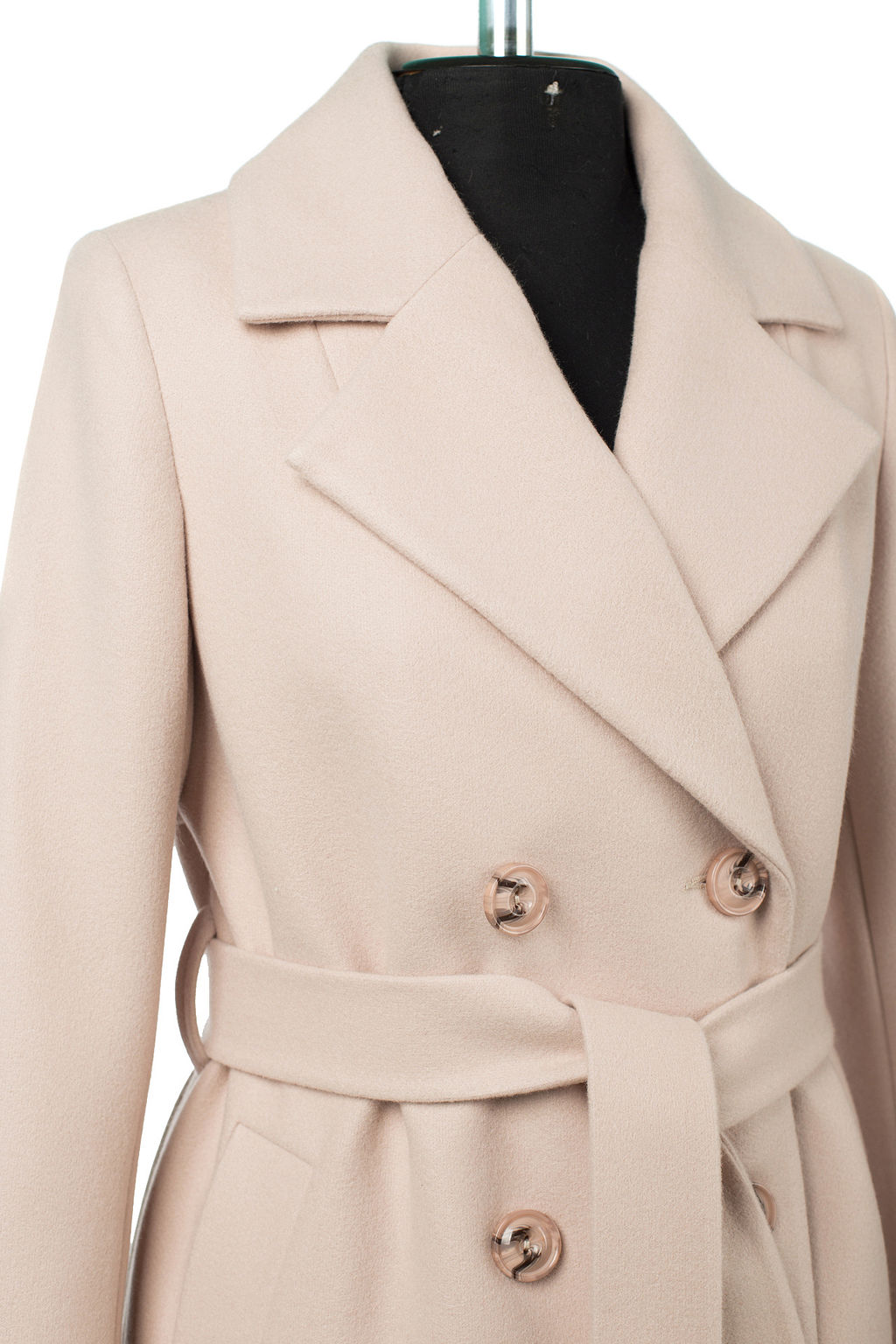 01-10880 Пальто женское демисезонное (пояс)