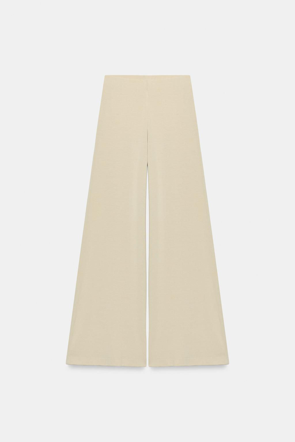 FLOWING PALAZZO TROUSERS - Zara фото 29