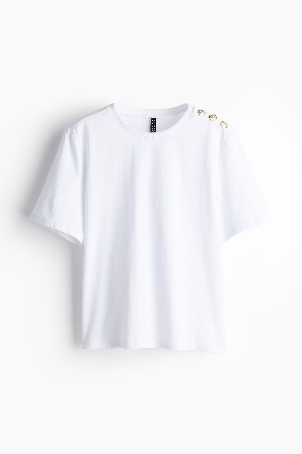 Camiseta con detalle de botones - H&m фото 4