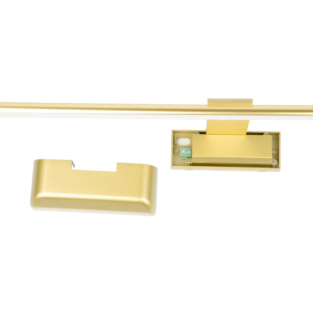 ULT-F32-9W/NW IP20 GOLD Светильник светодиодный для подсветки картин и зеркал. 220V. Белый свет. Корпус алюминий. Золотистый. TM Uniel