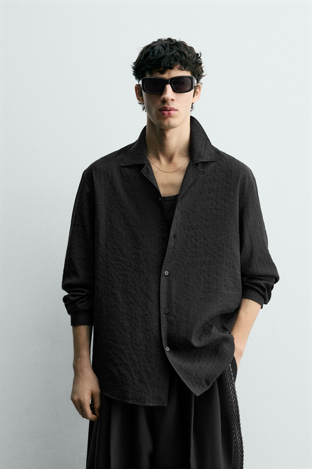 JACQUARD POLKA DOT SHIRT - Zara фото 11