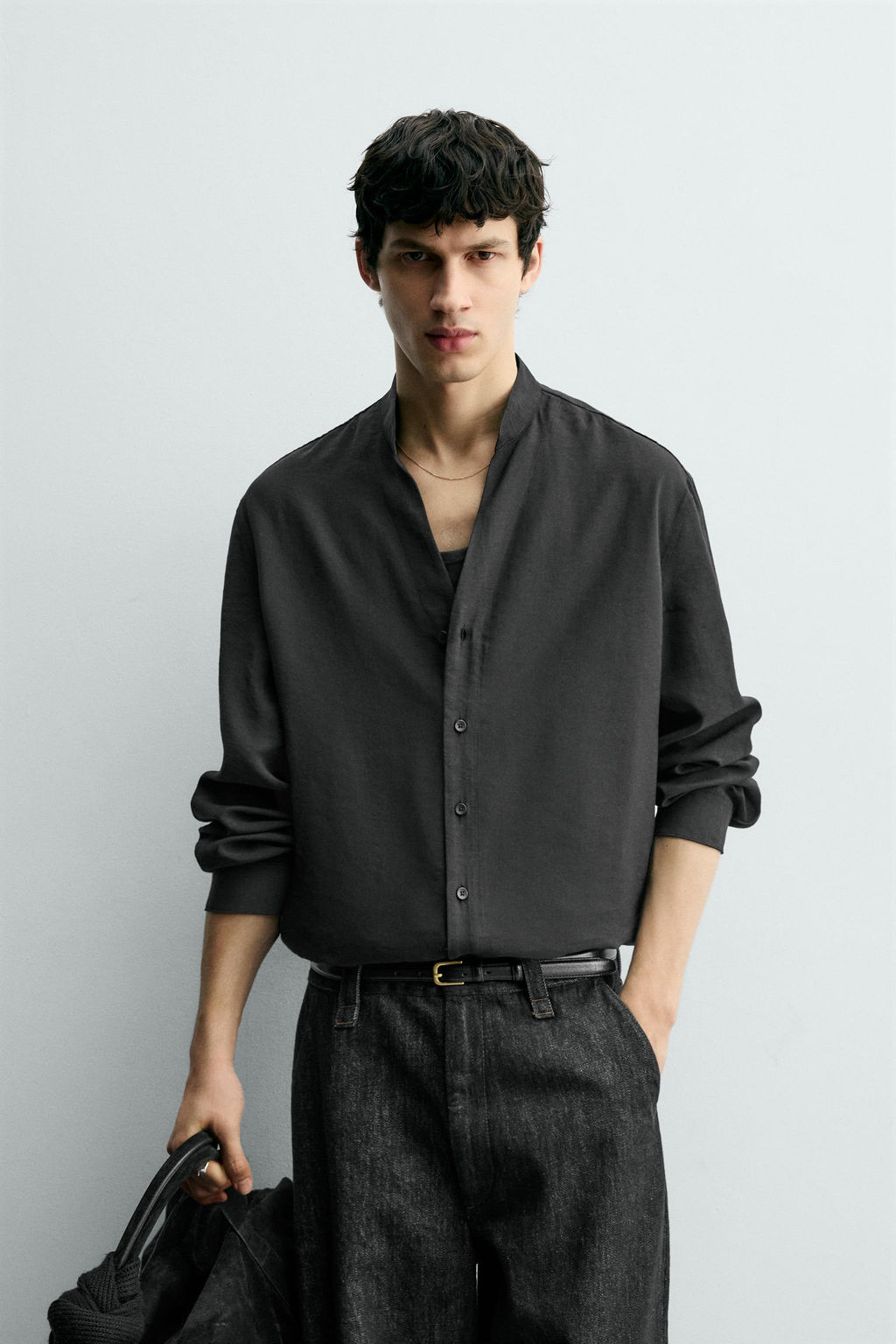 FLUID TEXTURED SHIRT