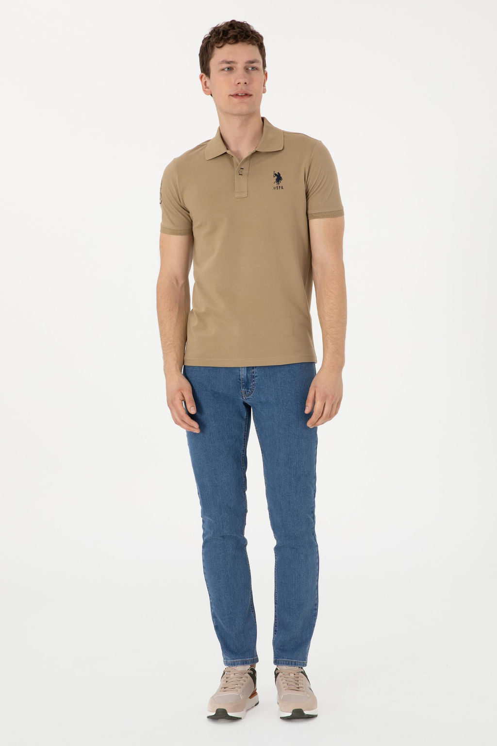 Erkek Mavi Straight Fit Jean Pantolon Sepette S_rpriz _ndirim - U.s. polo assn фото 9