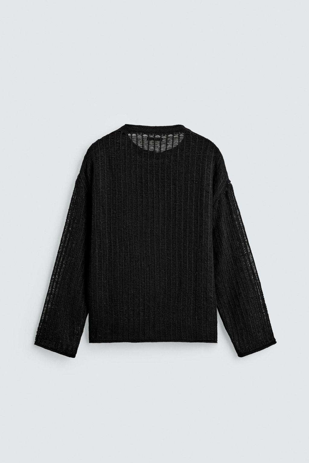 TEXTURED MESH JUMPER - Zara фото 8
