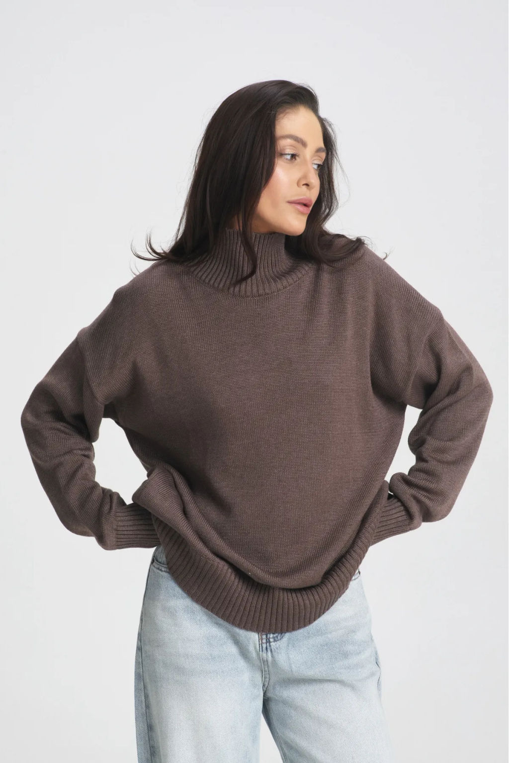 Свитер Cotton Classic Choco Melange