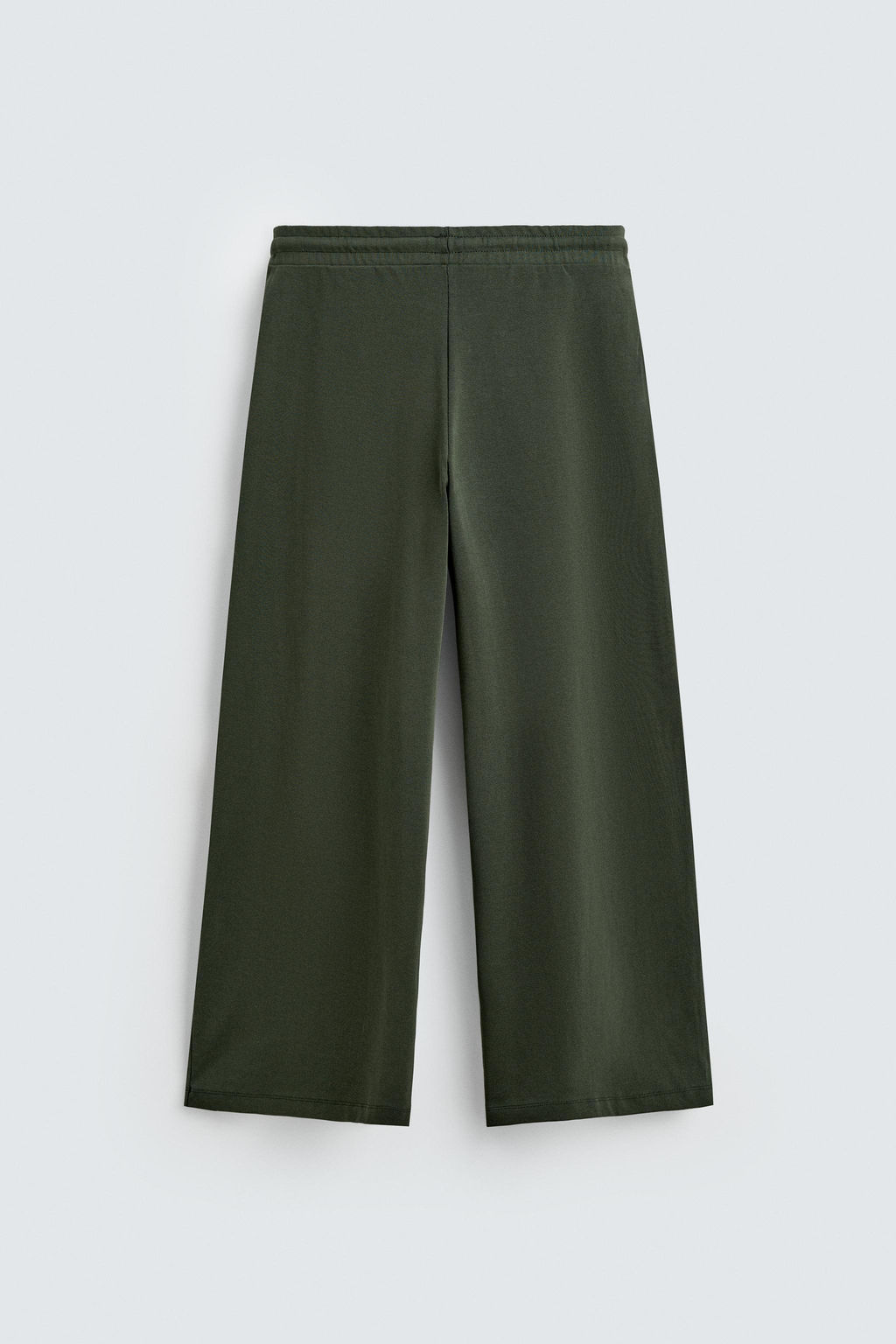 WIDE-LEG PLEATED JOGGER TROUSERS - Zara фото 8