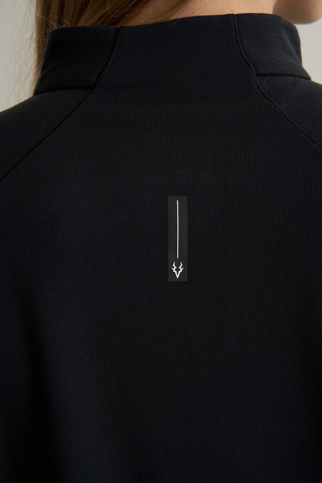 Лонгслив half-zip Черный ANTA RUNNING LS Tee