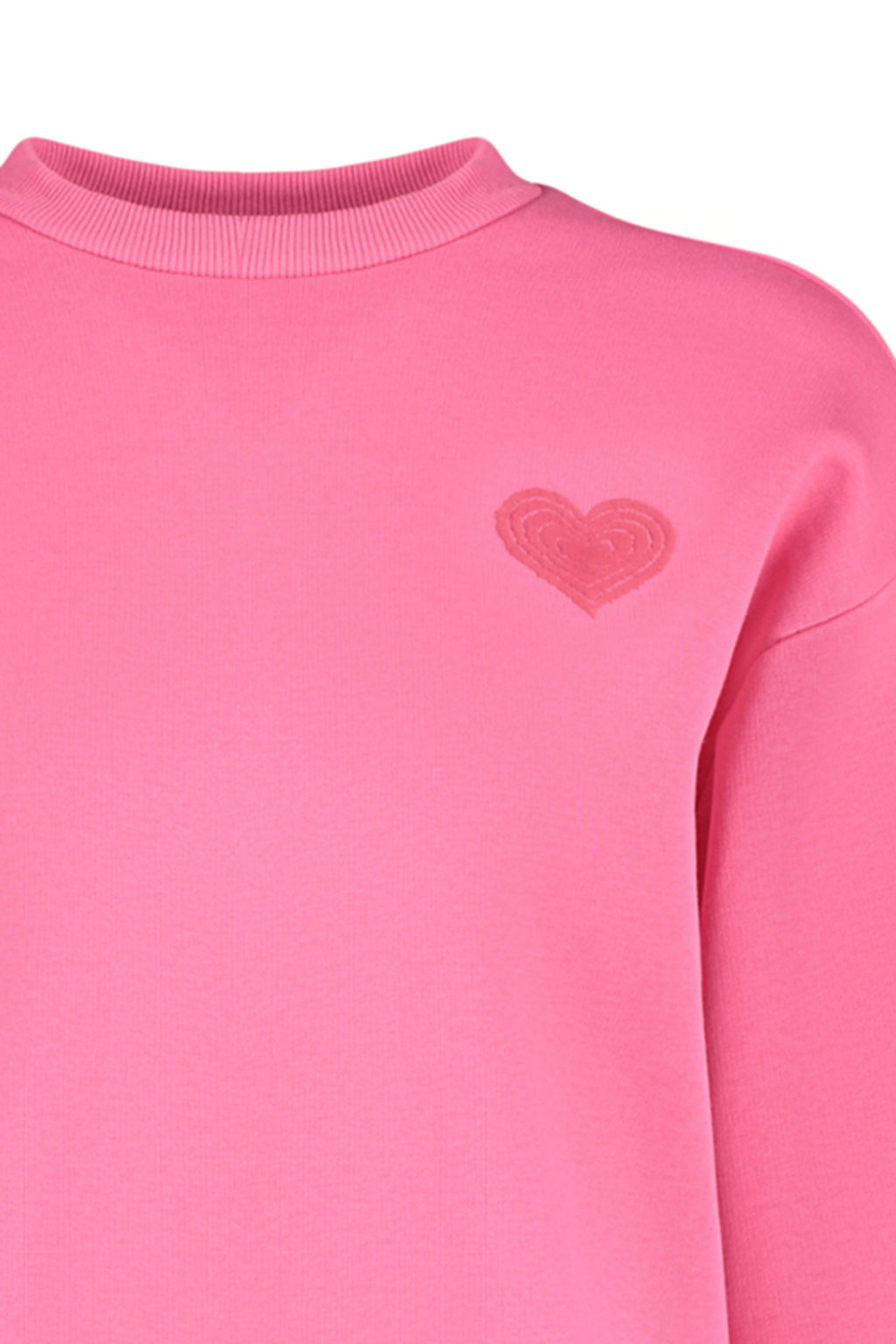 TRENDYOLMILLA Saks Kal?n Ici Polarl? Gogus ve S?rt Kabartma Bask?l? Oversize Orme Sweatshirt TWOAW24SW00226 фото 14