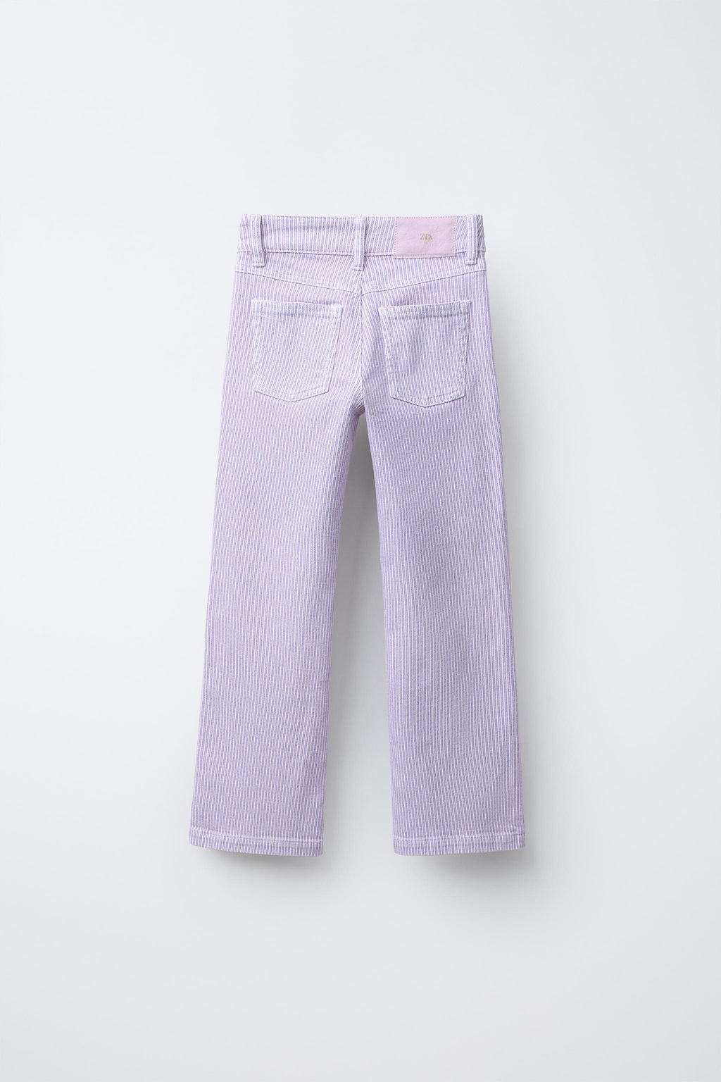 STRIPED STRAIGHT-LEG TROUSERS - Zara фото 2