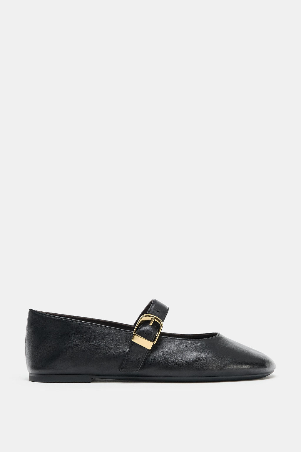 BAILARINA PIEL HEBILLA / Negro - Zara фото 3