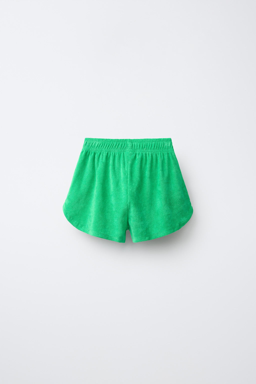 CONJUNTO POLO Y BERMUDA EFECTO TOALLA / Verde
