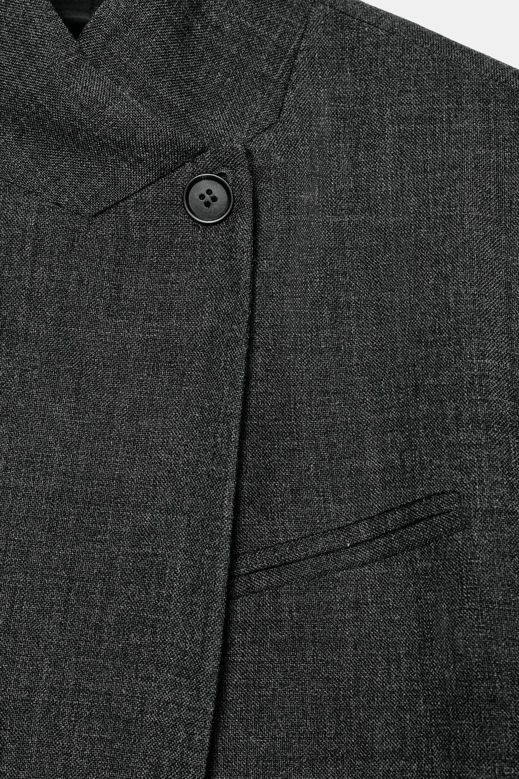 100% WOOL BLAZER ZW COLLECTION - Zara фото 5