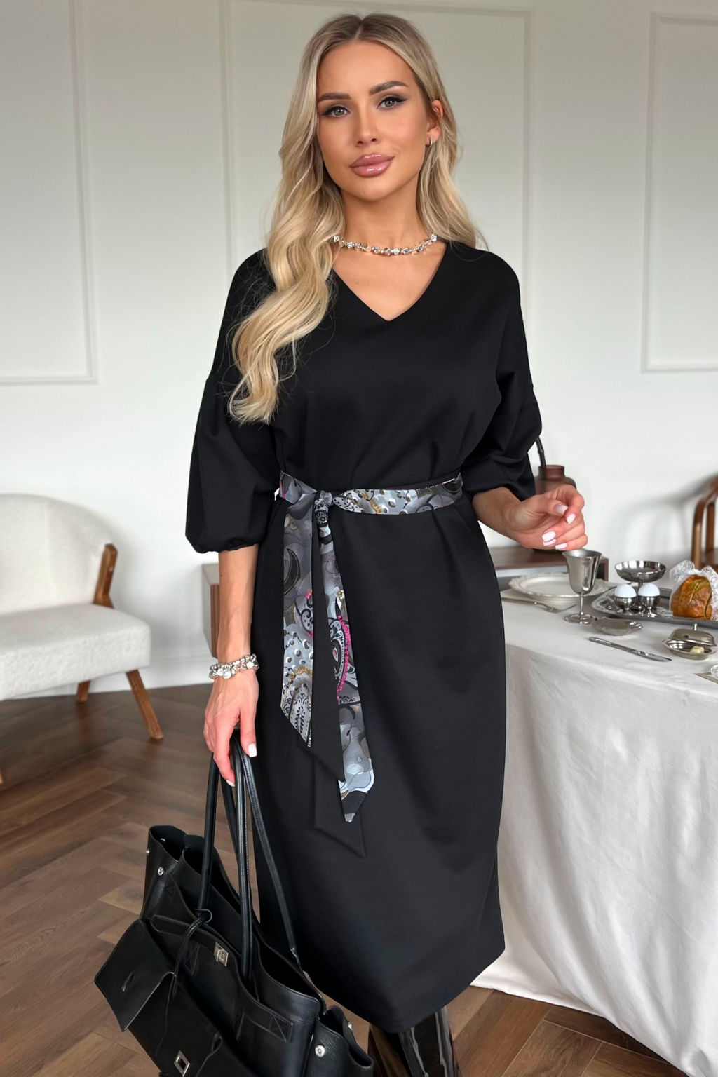 VALENTINA Платье Роберта №1/1 пояс