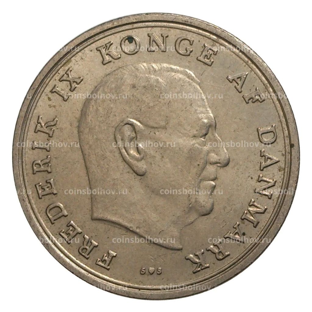 1 крона 1972 года Дания