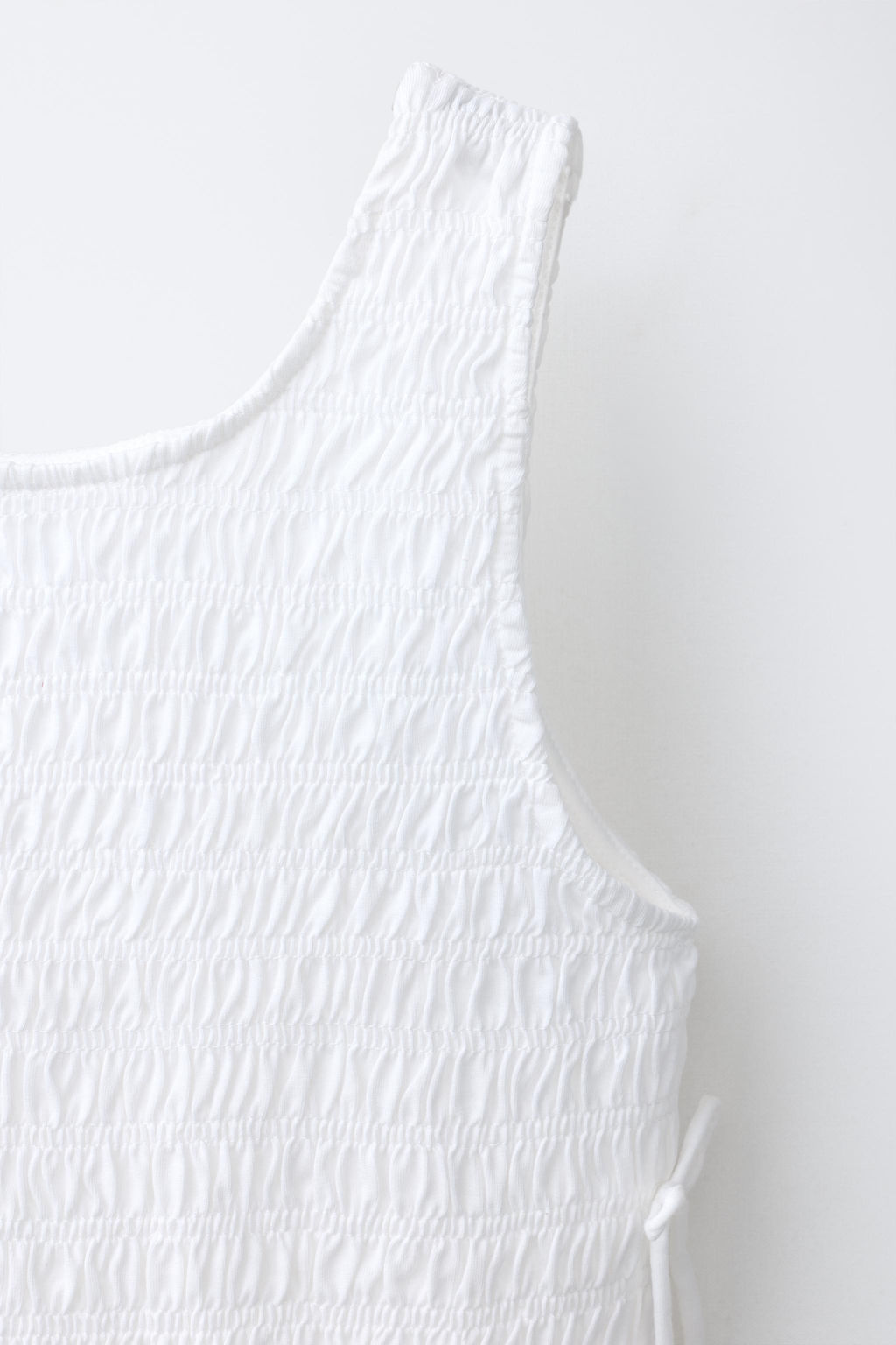 TOP GOMAS LAZOS / Blanco - Zara фото 3
