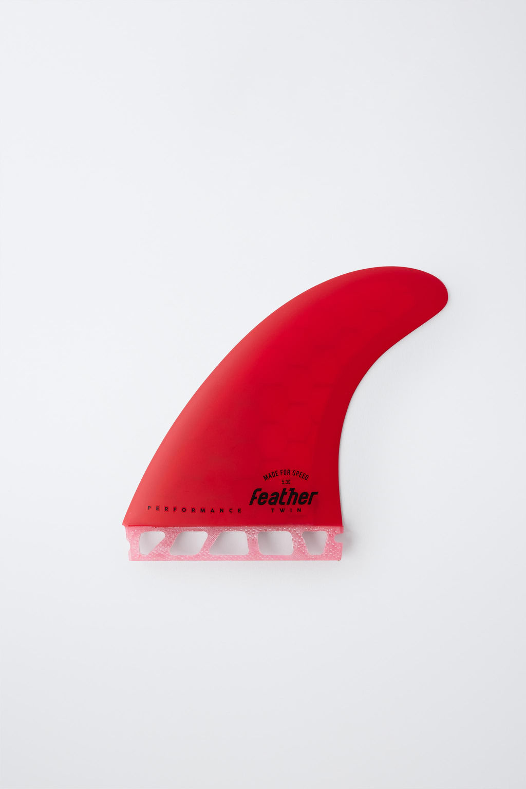 QUILLAS SURF TWIN FIN FEATHER FINS ® X ZARA / Rojo