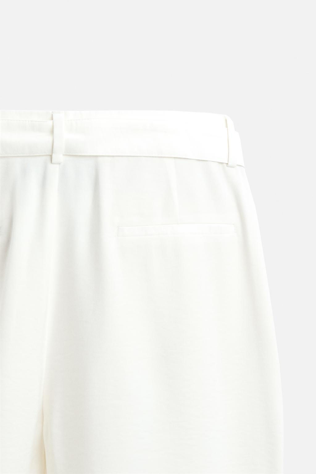 PLEATED TROUSERS WITH BELT - Zara фото 28