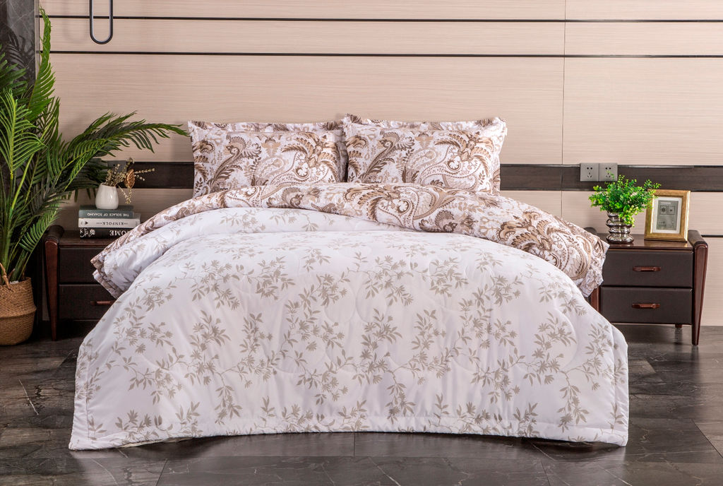 Комплект с одеялом Фоджа (латте молоко)