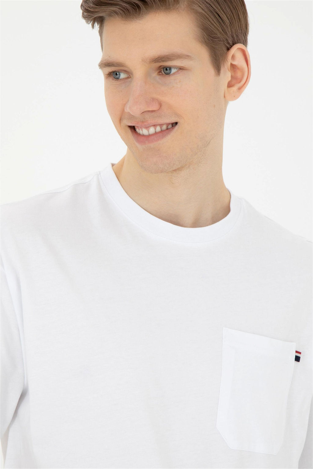 Мужская белая футболка - U.s. polo assn фото 2