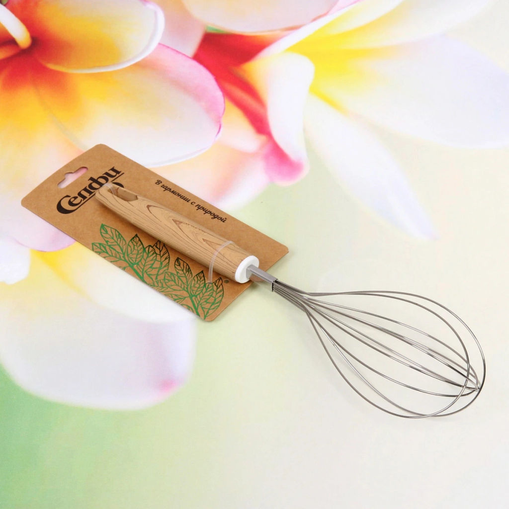 Цена за 2 шт. Венчик металлический "ECO LIFE" большой