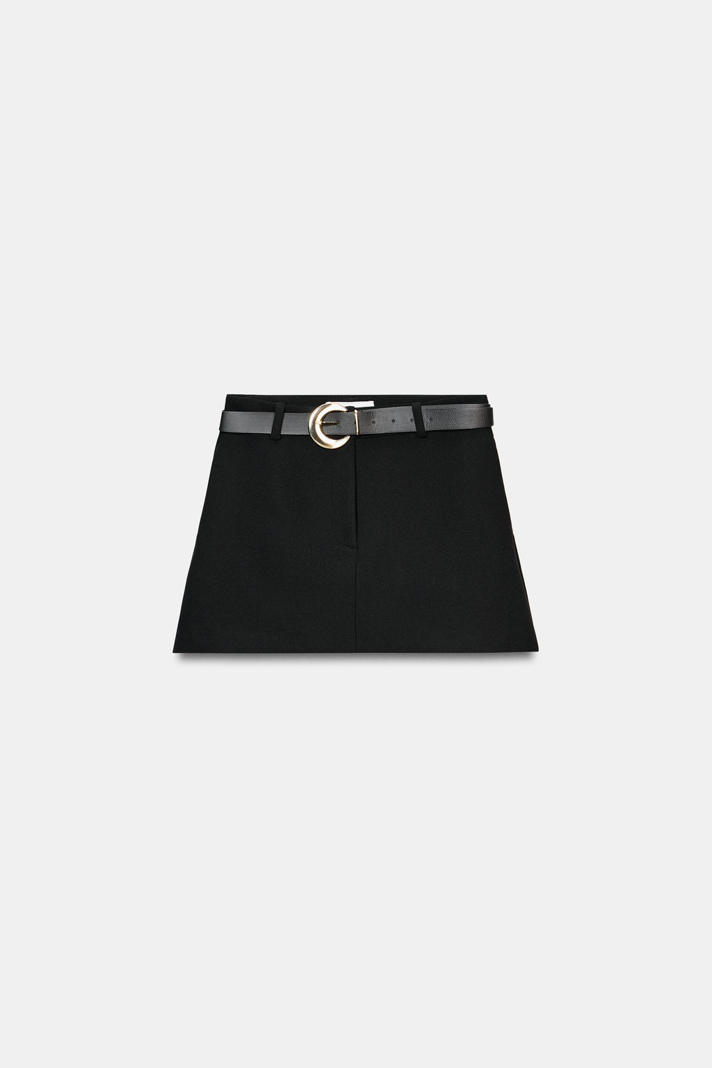 FALDA PANTAL?N CINTUR?N / Negro - Zara фото 5
