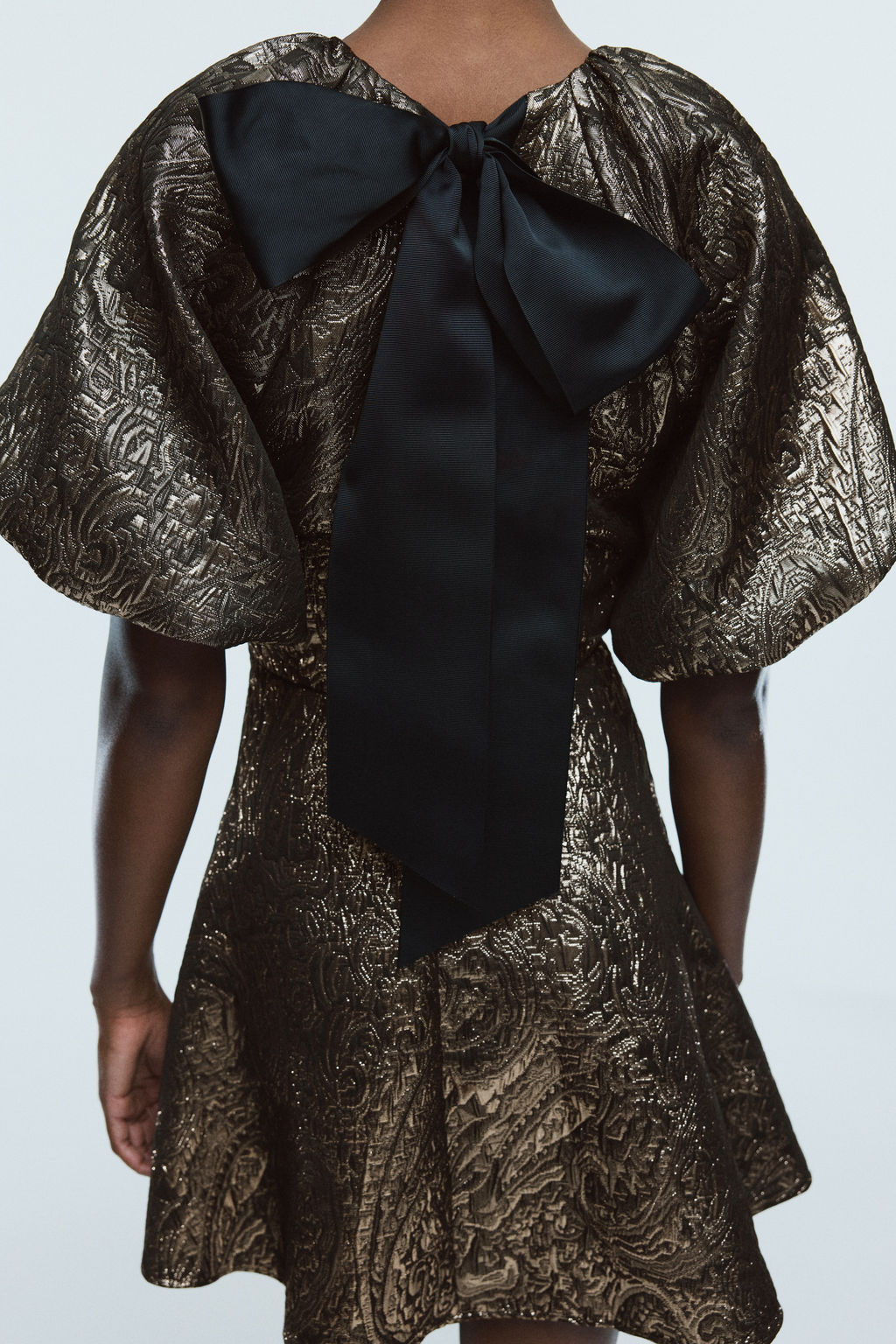 Vestido con mangas globo - H&m фото 11