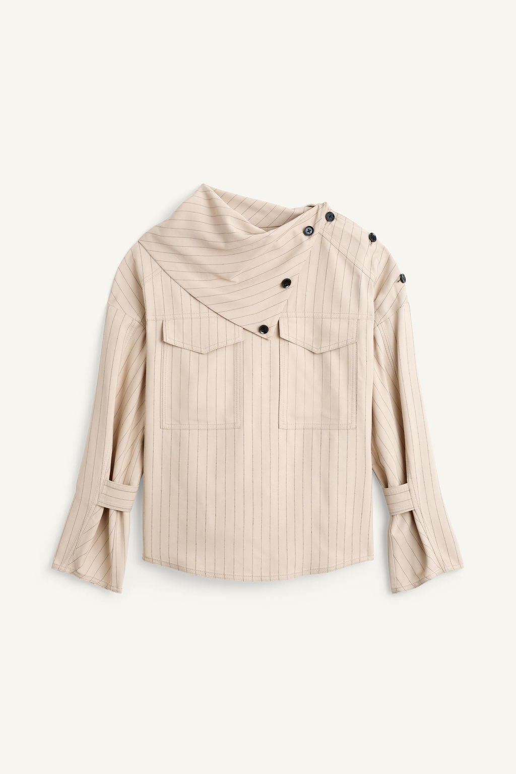 STRPD PCKT SHRT - Zara фото 4