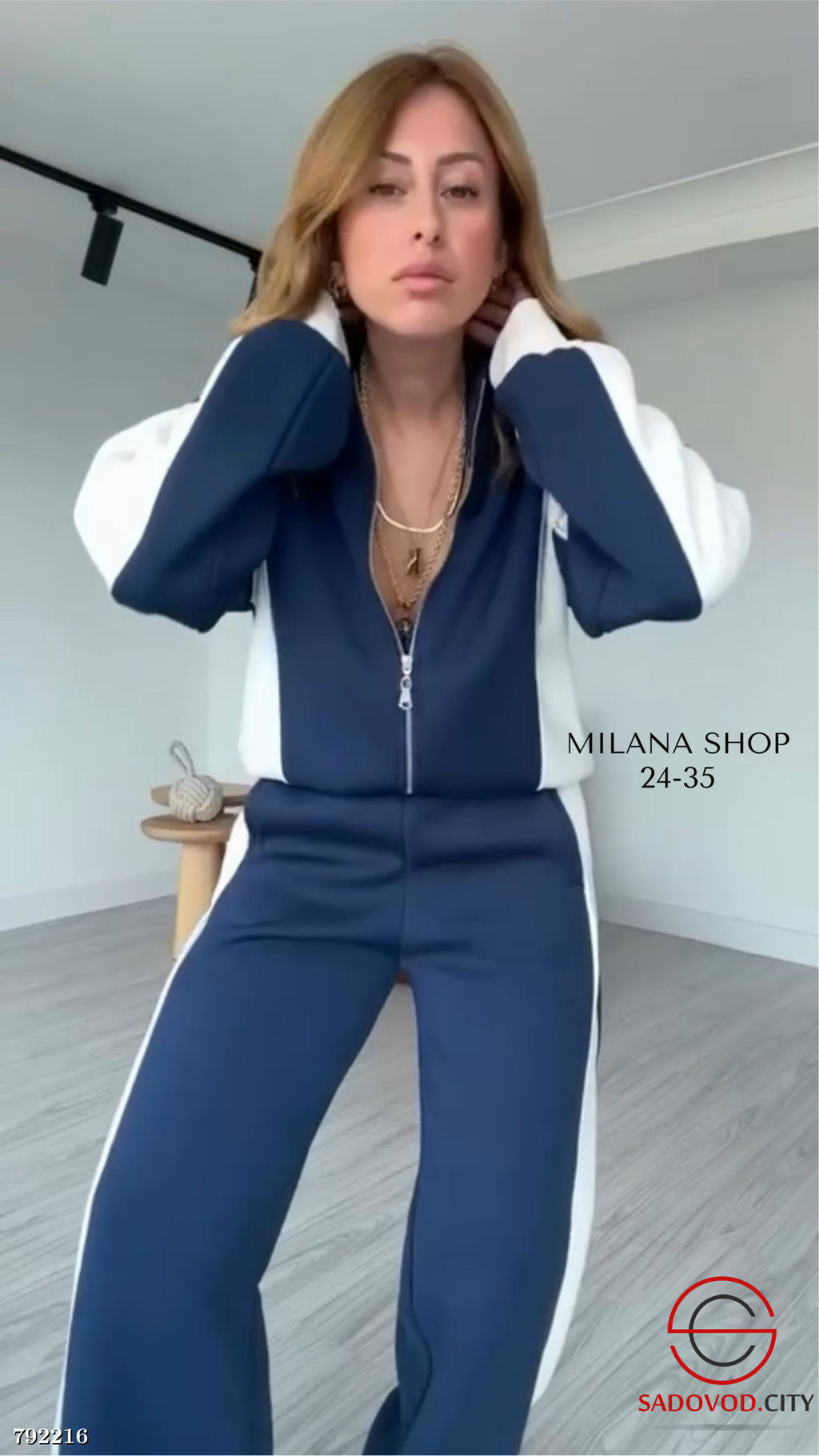 Спортивный костюм-двойка женский - Bruno фото 4