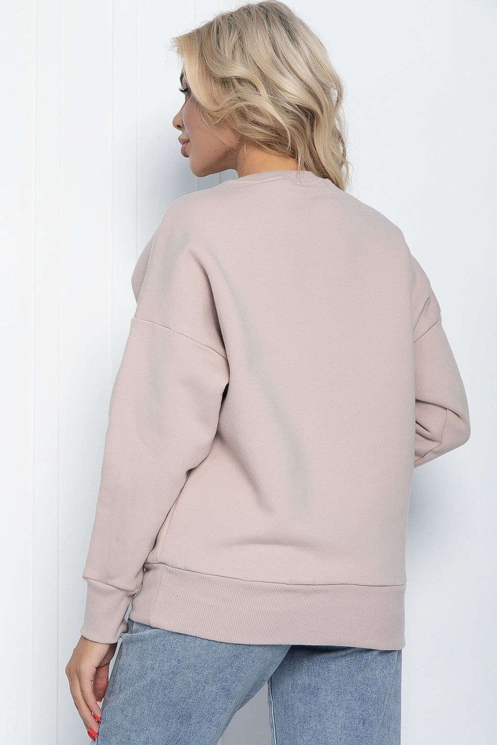 Свитшот Тедди (пыльная роза) Б7544 - Lt collection фото 2