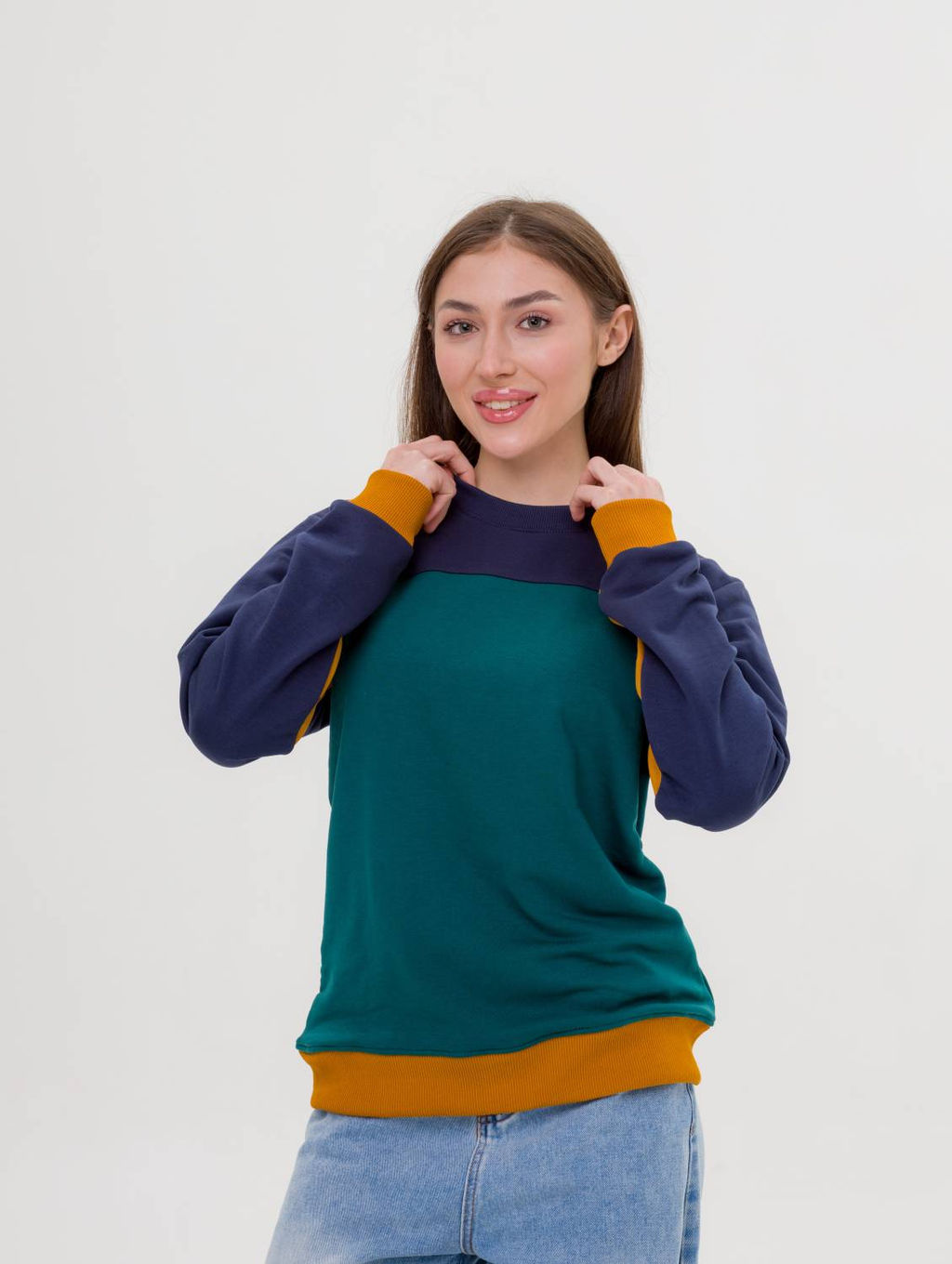 ФУТЕР 3х нитка ПЕТЛЯ качество ПЕНЬЕ Свитшот унисекс - Knitka wear фото 2