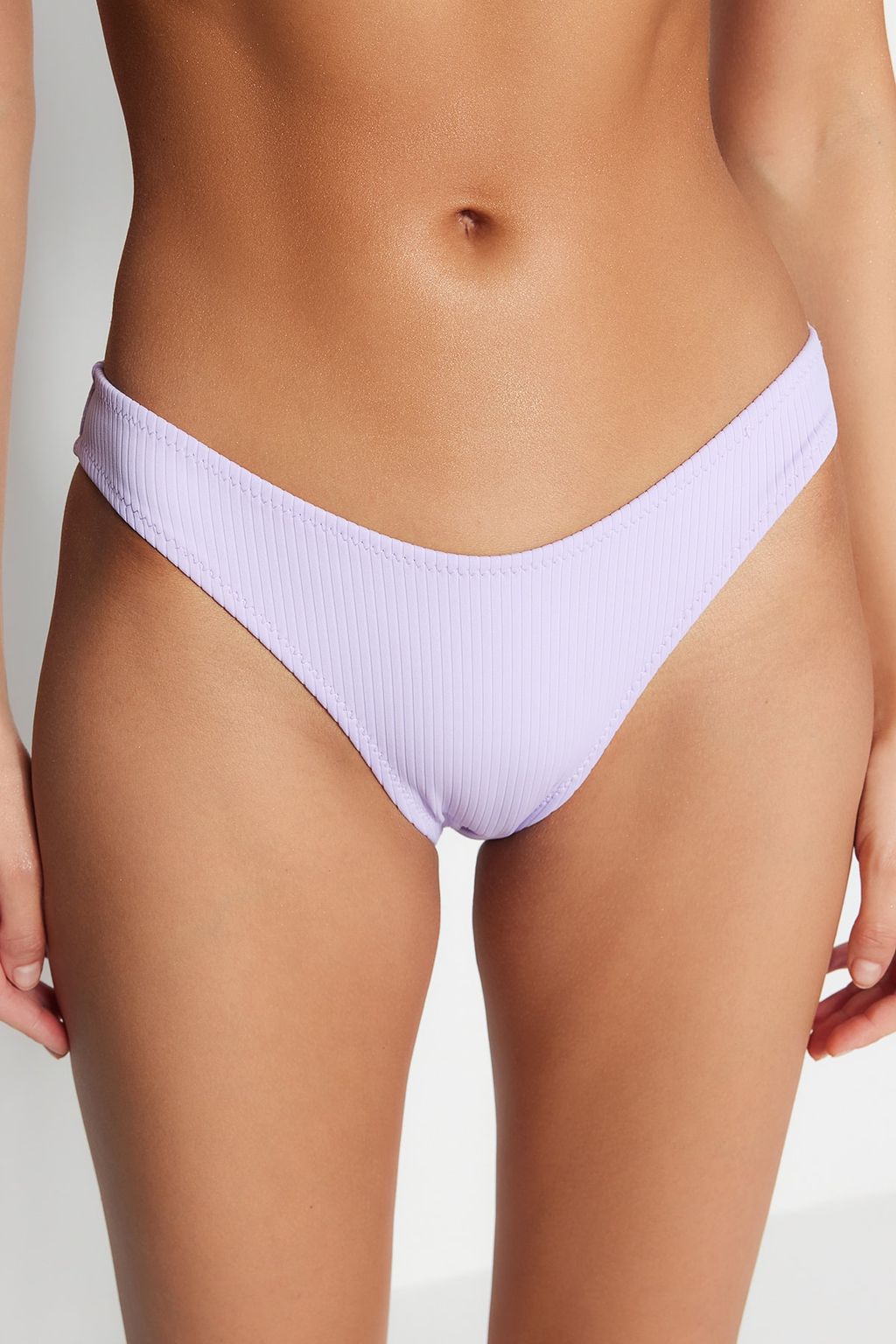 Lila Dokulu High Leg Bikini Alt? TBESS21BA0014