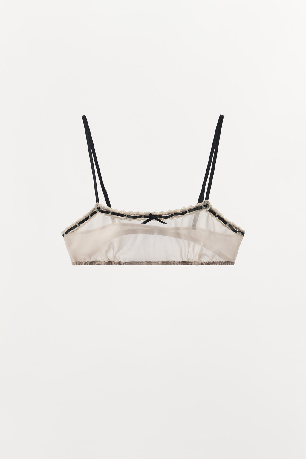 CONTRAST BOW BRALETTE - Zara фото 3