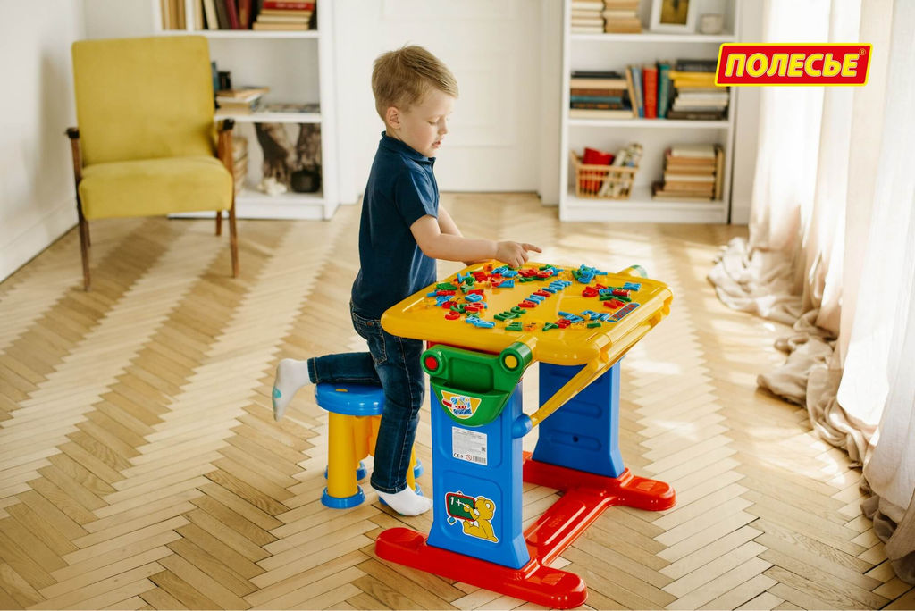 Набор Первые уроки (66 букв + 20 цифр + 10 математических знаков) (в коробке) - Полесье фото 7