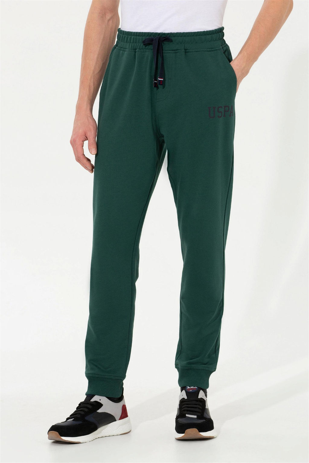 Мужские зеленые спортивные штаны - U.s. polo assn фото 2