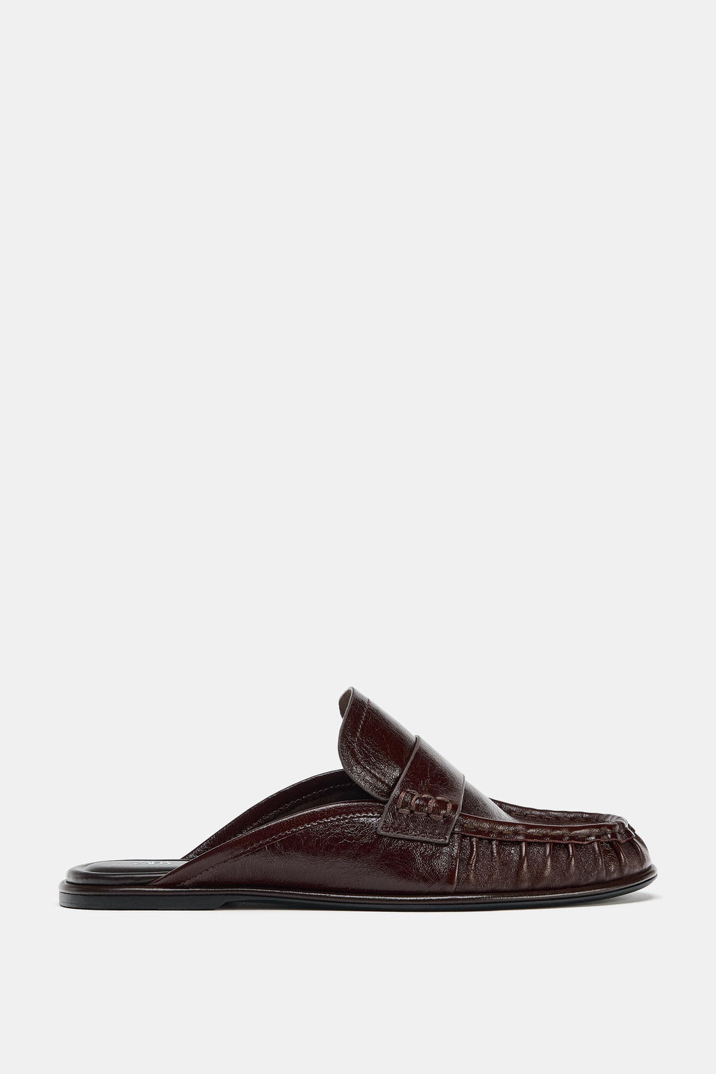 LEATHER MULE LOAFERS - Zara фото 2