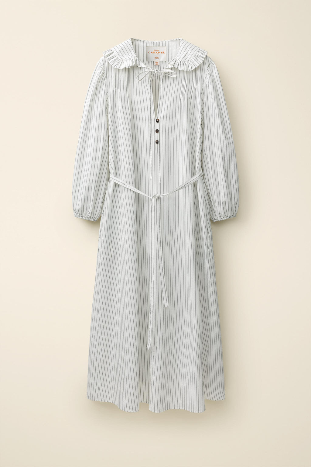VESTIDO RAYAS CREATED BY CARAMEL LONDON X ZARA / rayas фото 4