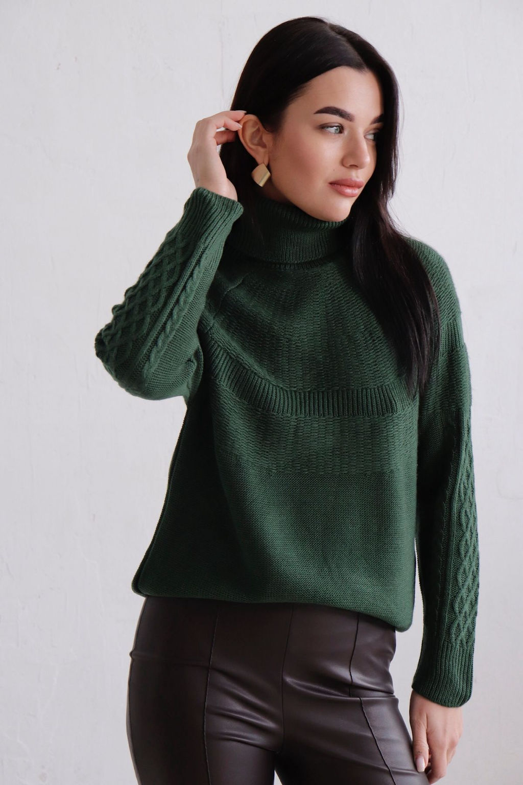 10649 Свитер изумрудный - Martichelli фото 7