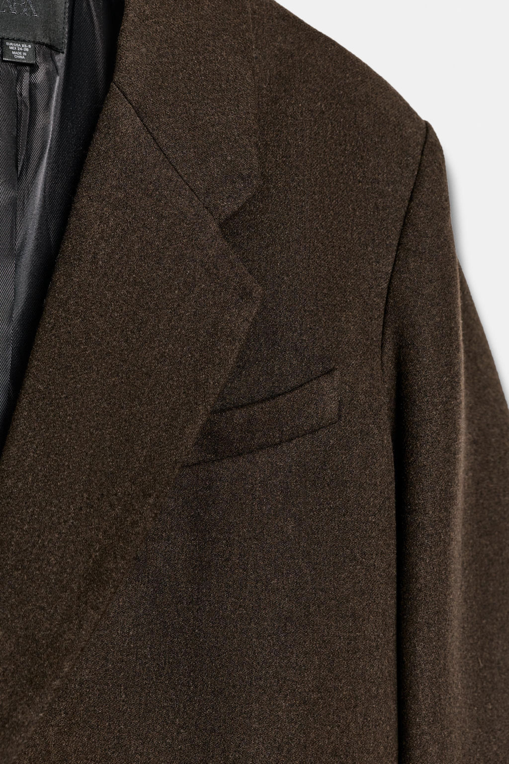 DOUBLE-BREASTED BLAZER WITH SHOULDER PADS - Zara фото 4