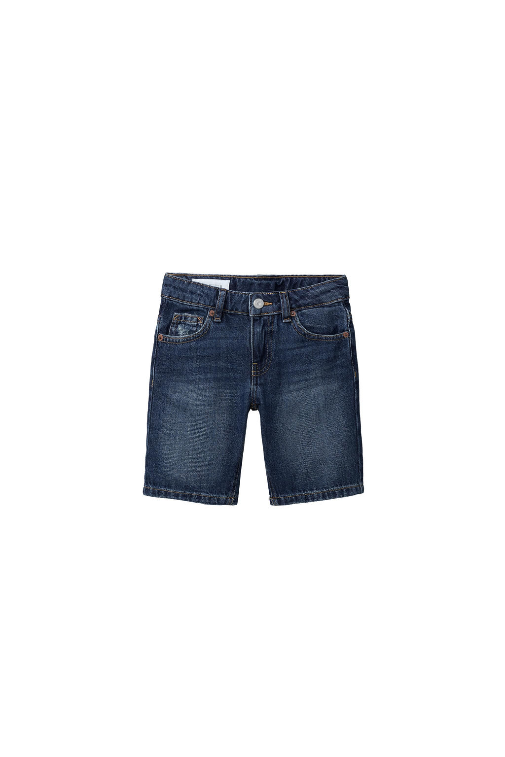 BERMUDA DENIM STRAIGHT / Azul - Zara фото 6