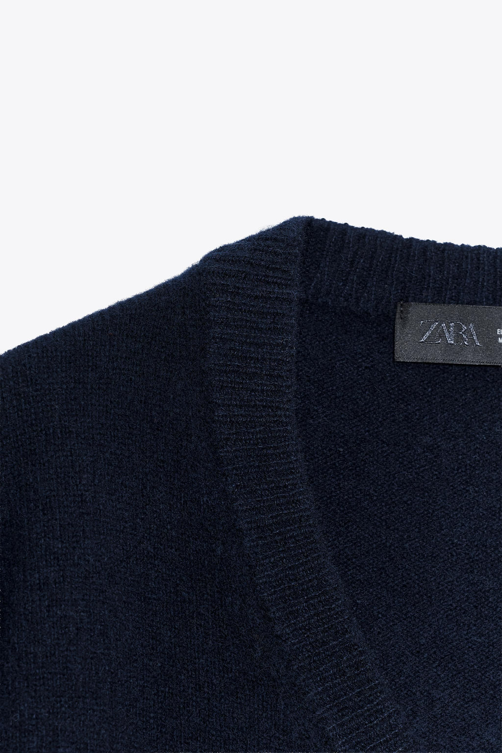 100% WOOL V-NECK JUMPER - Zara фото 6