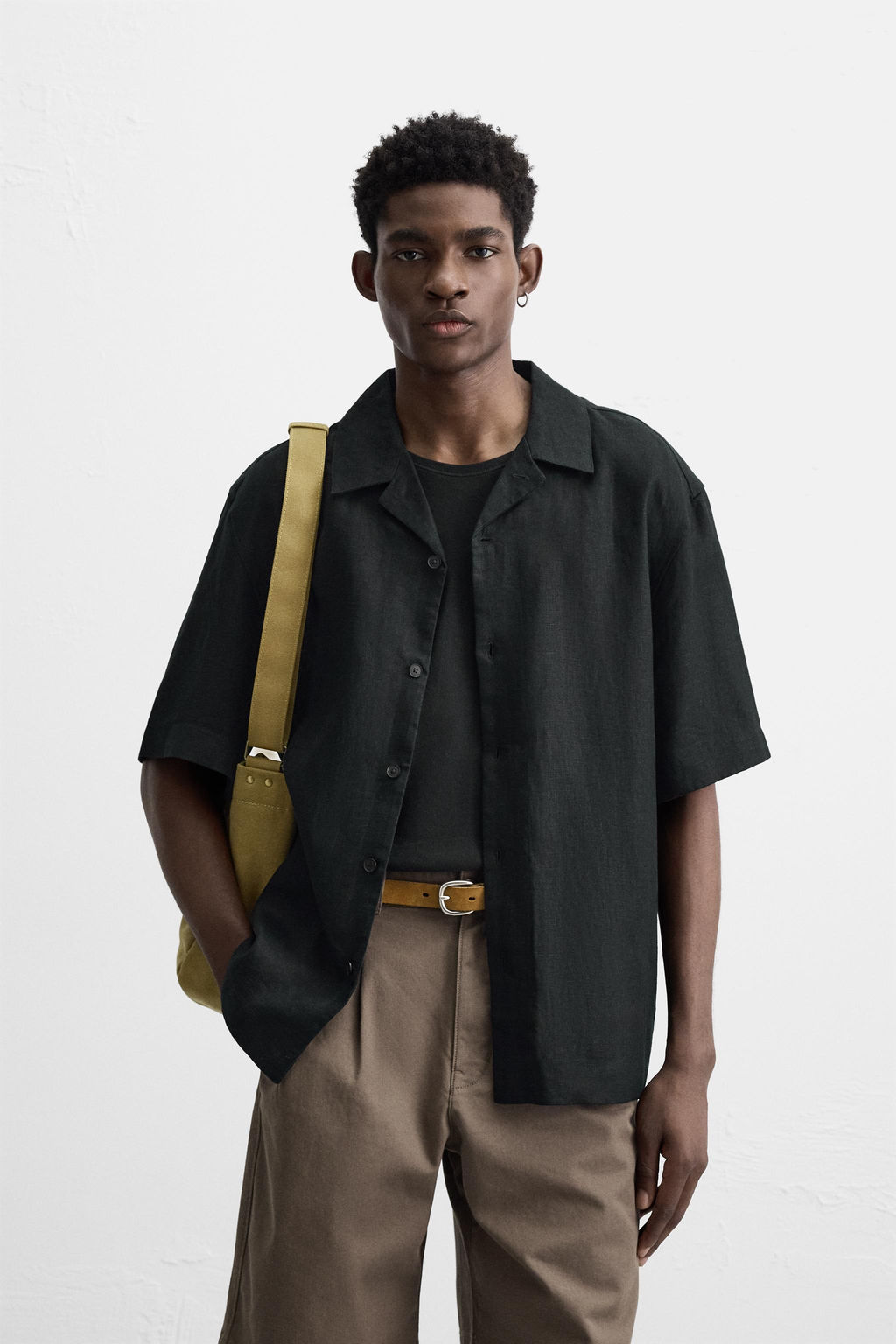 100% LINEN SHIRT - Zara фото 2