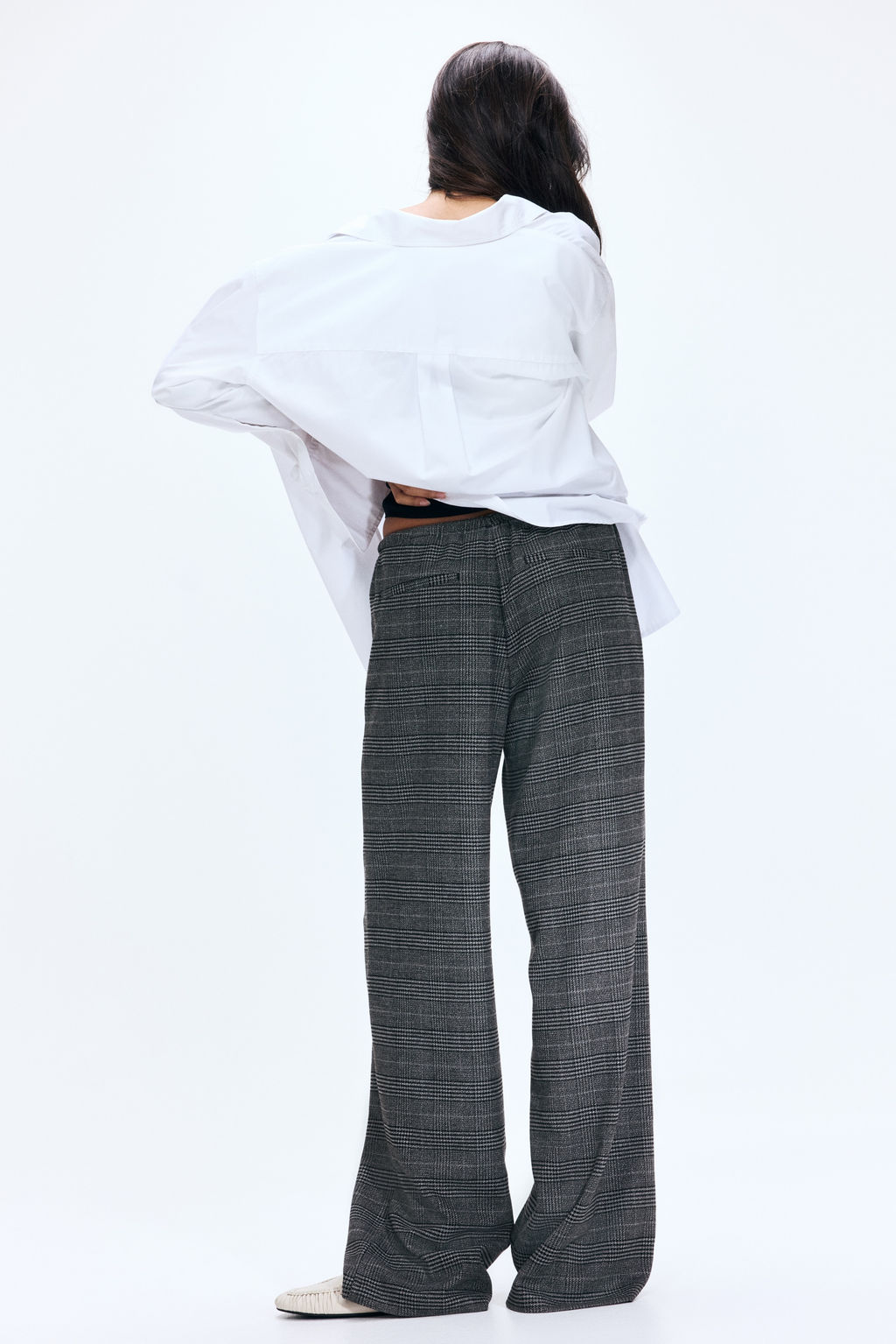 Pantal?n con cord?n de ajuste - H&m фото 4